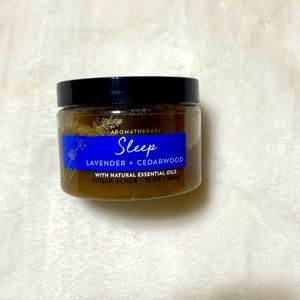 Bath and Body works aromatherapy sugar scrub. Lavender and Sandlewood. Brand new